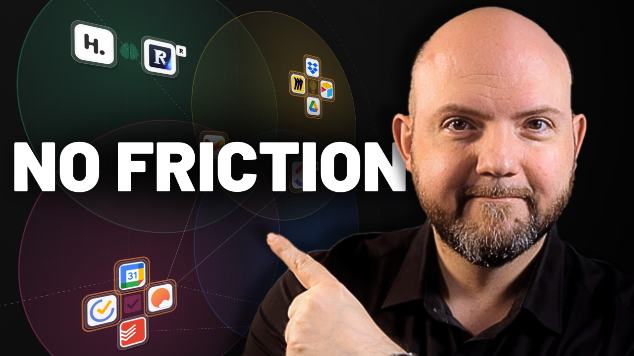 How I Organize My Productivity Tools To Eliminate Friction (For Good)