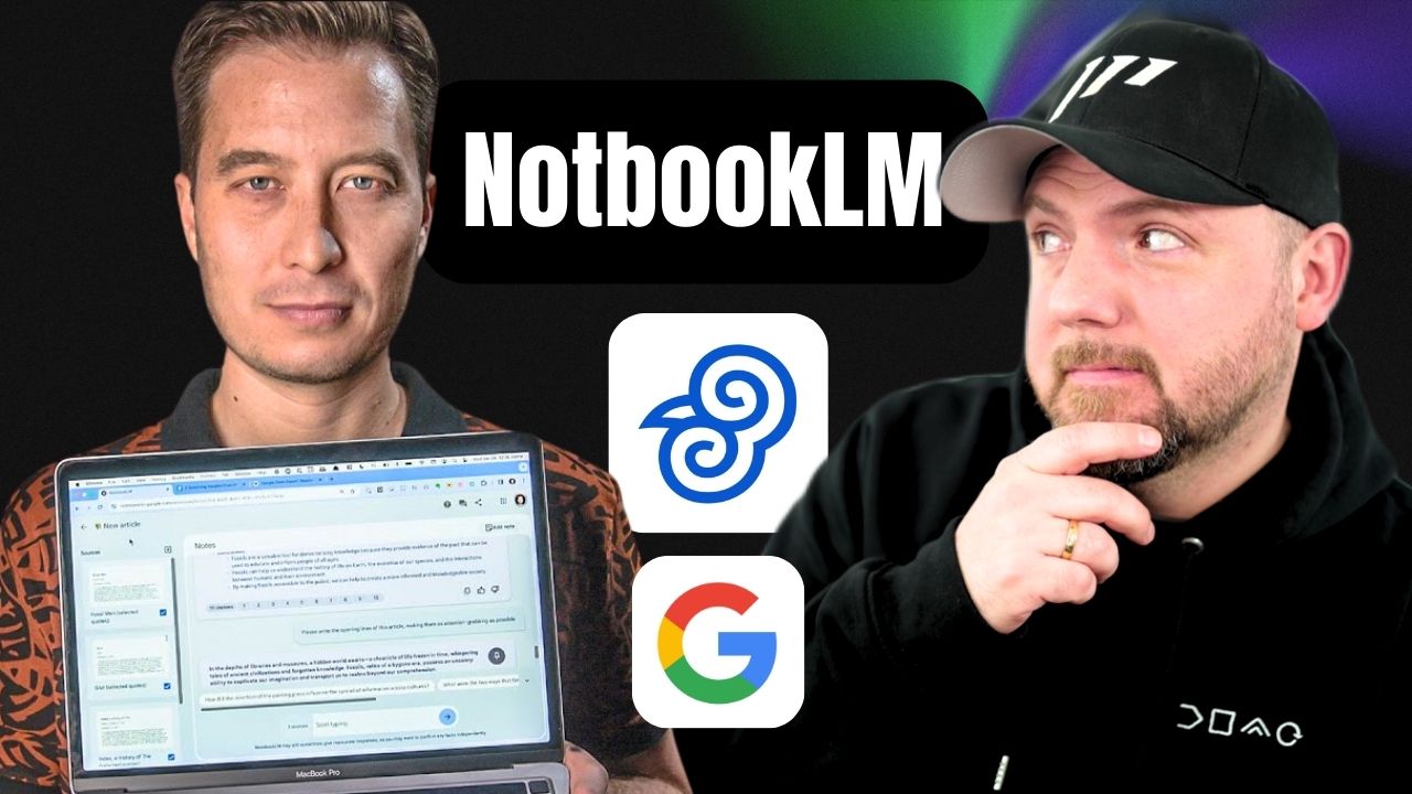 How to Use NotebookLM (Google's New AI Tool) - Tom Solid reacts to Tiago Forte