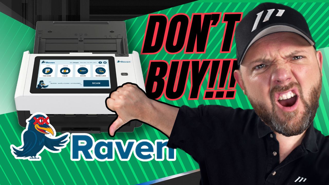 Raven Scanners are out of business! Don't buy second hand Raven scanners!