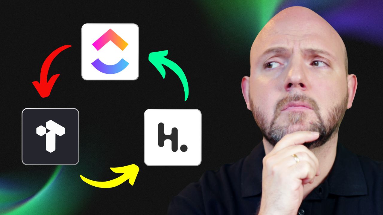 Personal vs Business Knowledge Management using ClickUp - Tana - Heptabase