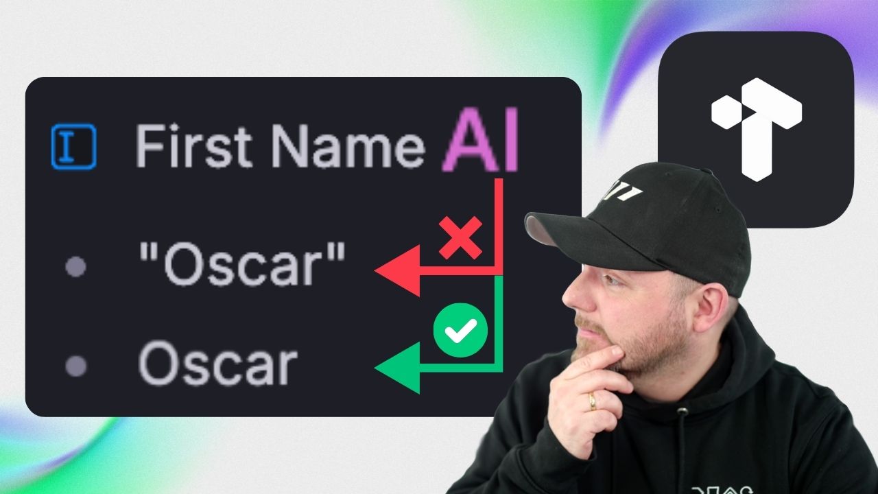 How to use Tana's AI Custom Prompts to correctly fill out fields
